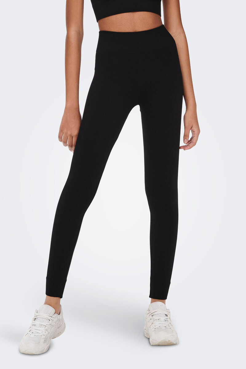 Women'secret Legging Largo Elástico De Canalé