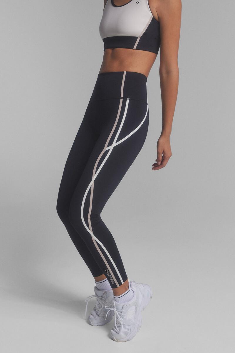 women'secret Leggings 4D STRETCH estampado b&w