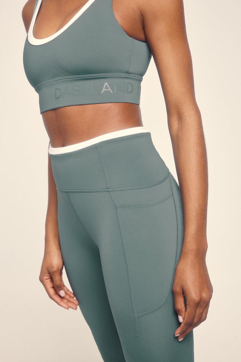 Women'secret Leggings 4D STRETCH Tobillero Verde