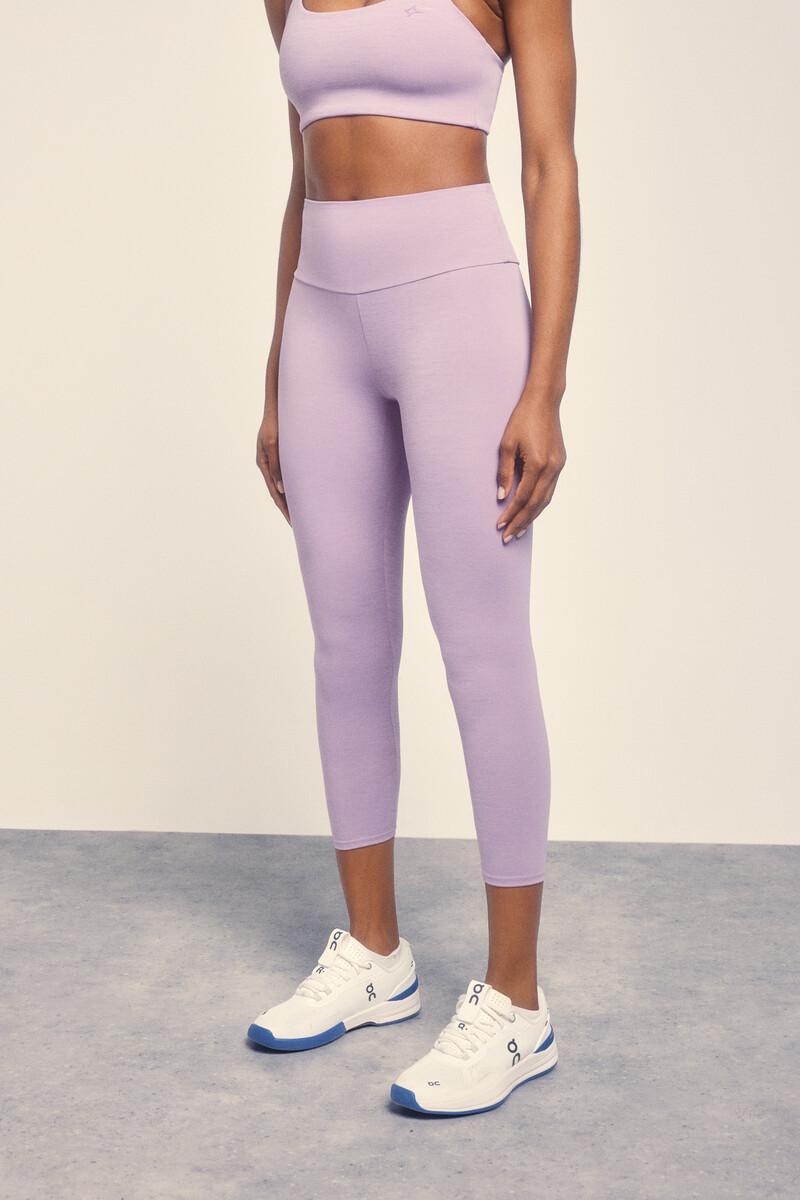 Women'secret Leggings Crop Lila