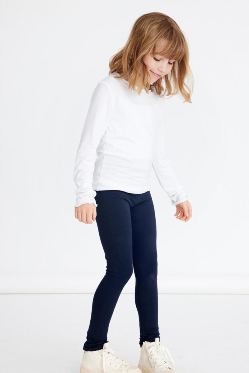 women'secret Leggings de niña azul marino