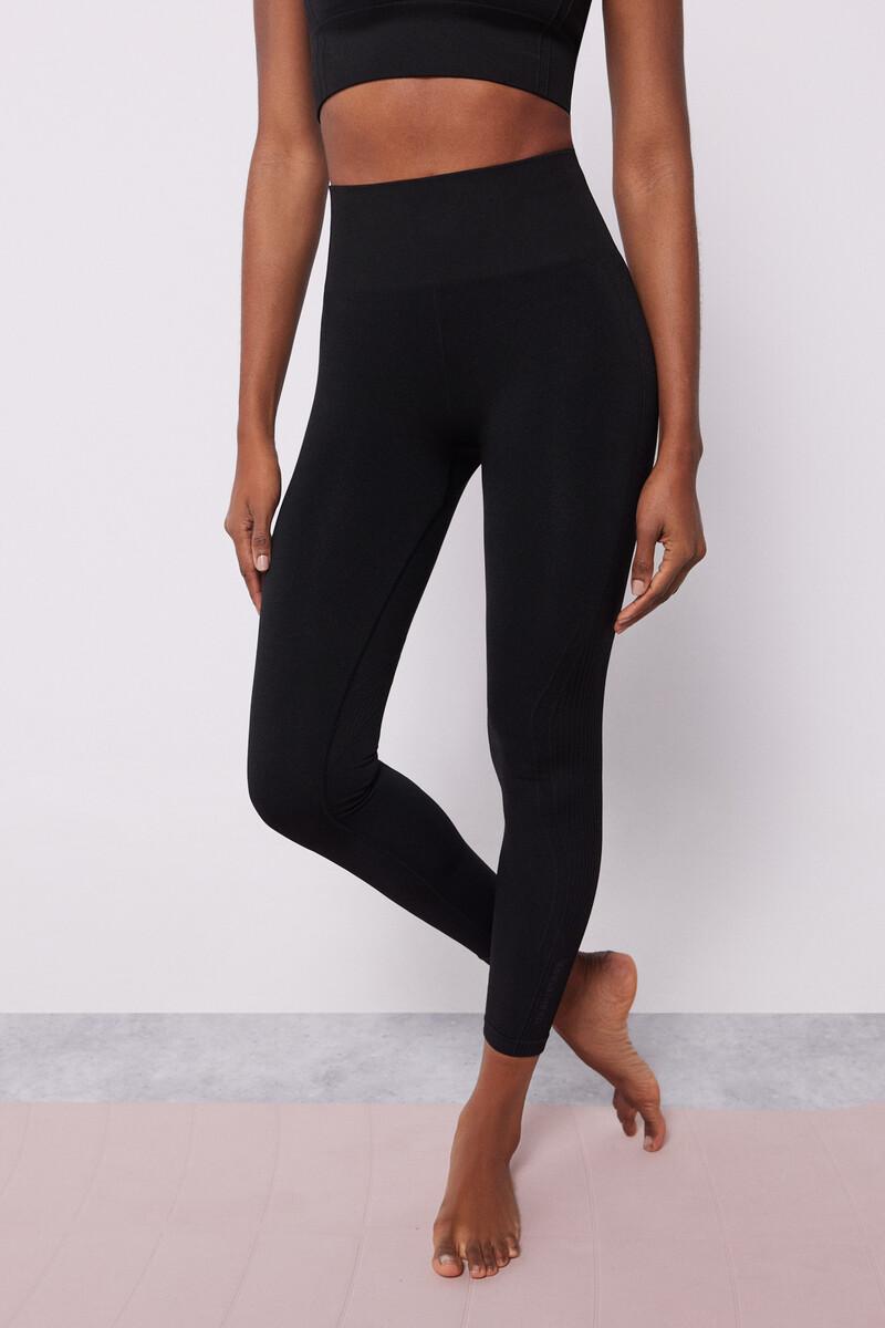 Women'secret Leggings Negros Seamless Comfort