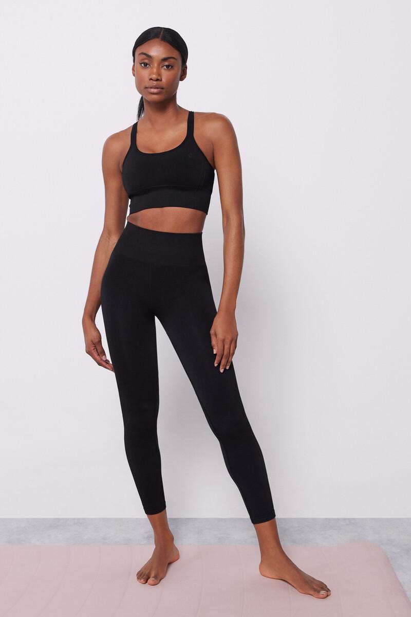 Women'secret Leggings Negros Seamless Comfort