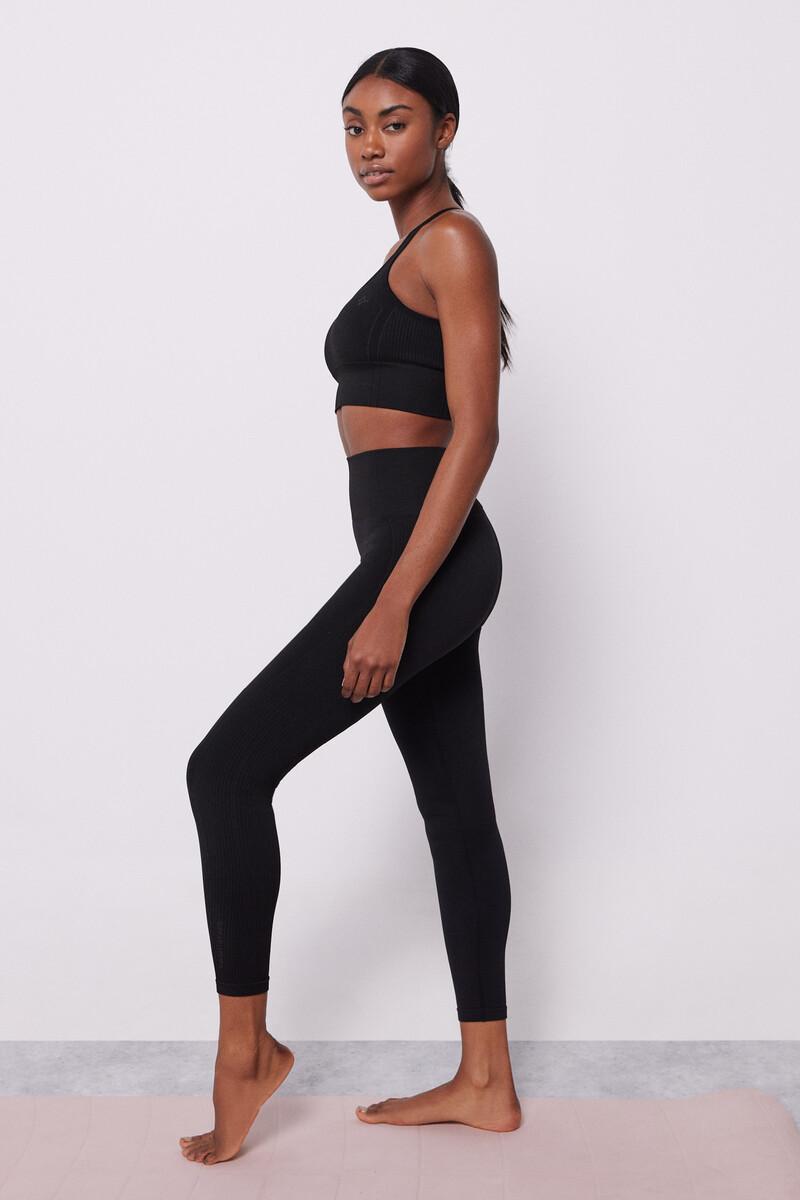 Women'secret Leggings Negros Seamless Comfort