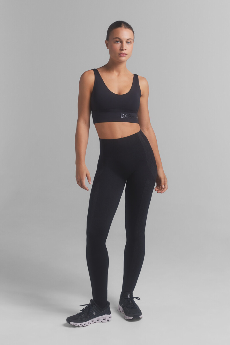 Women'secret Leggings Negros Seamless Fit