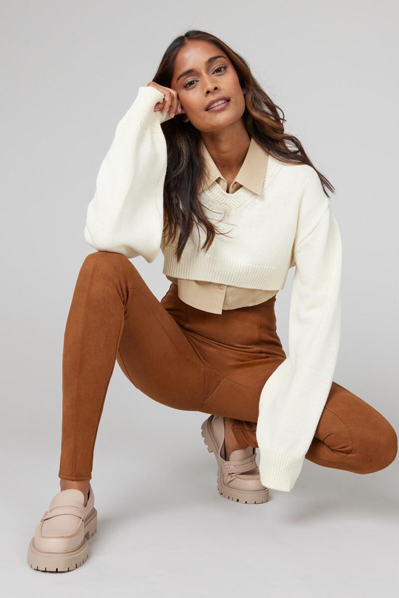 Women'secret Leggins Moldeadores Efecto Antelina