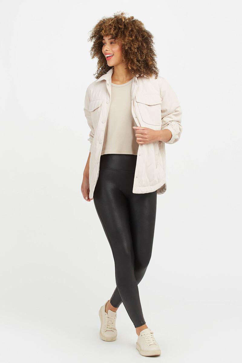 women'secret Leggins reductores efecto cuero Spanx