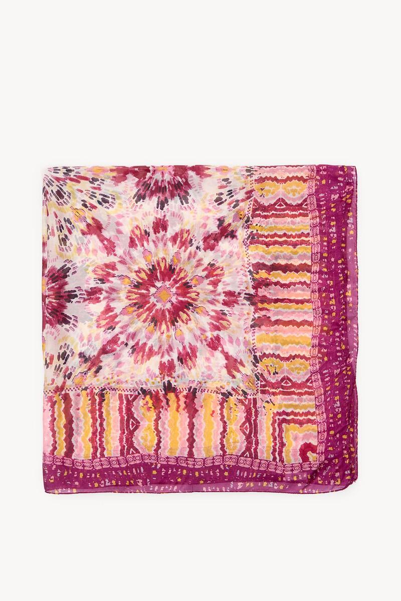 Women'secret Malia. Fular De Seda Estampado