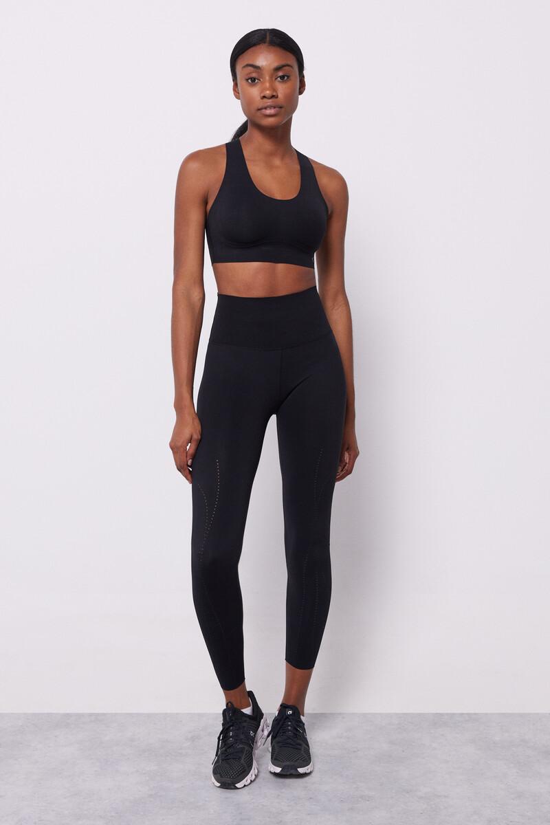 Women'secret Mallas Ciclista Negras Compressive