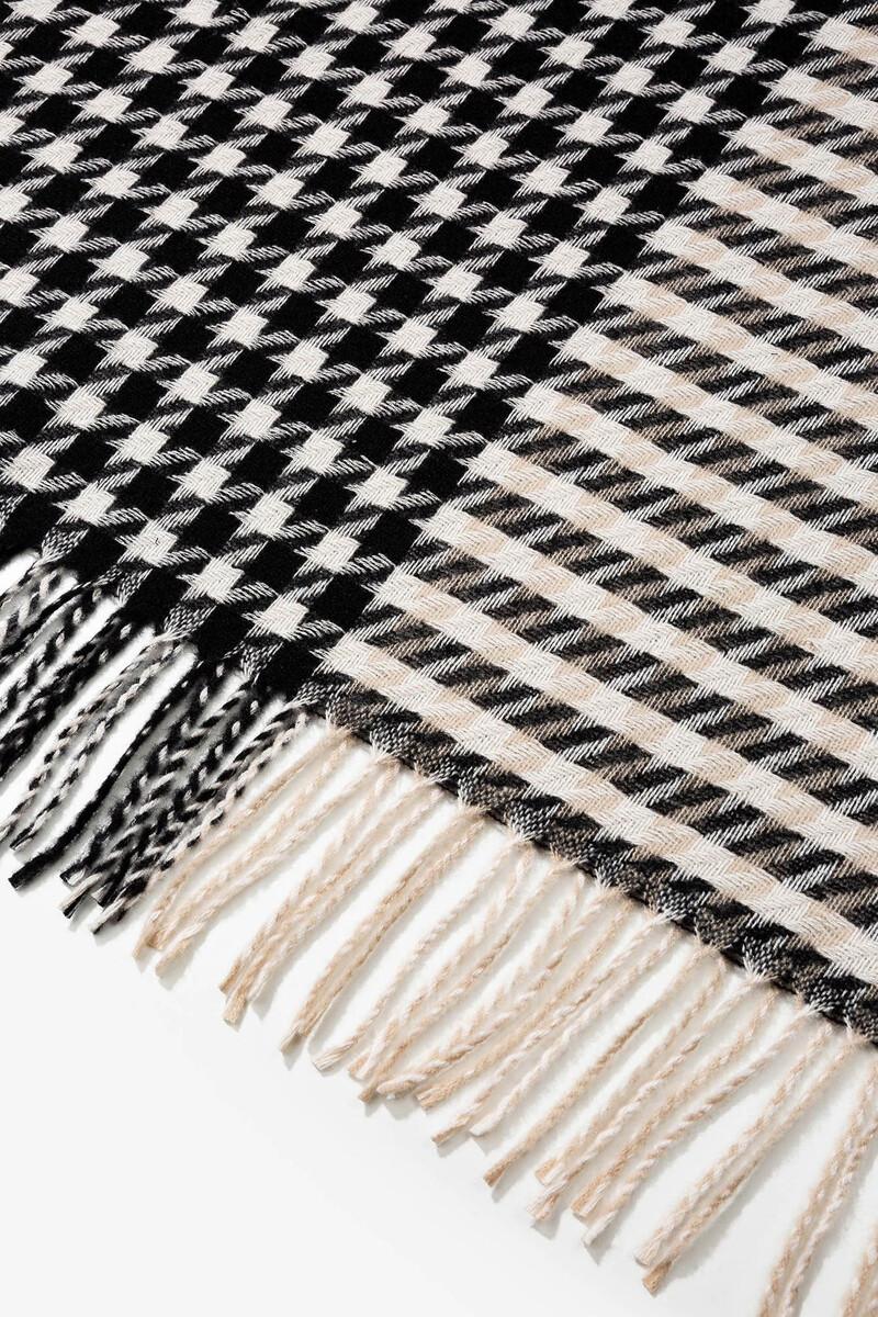 Women'secret Manta Bufanda Con Mezcla De Patrones