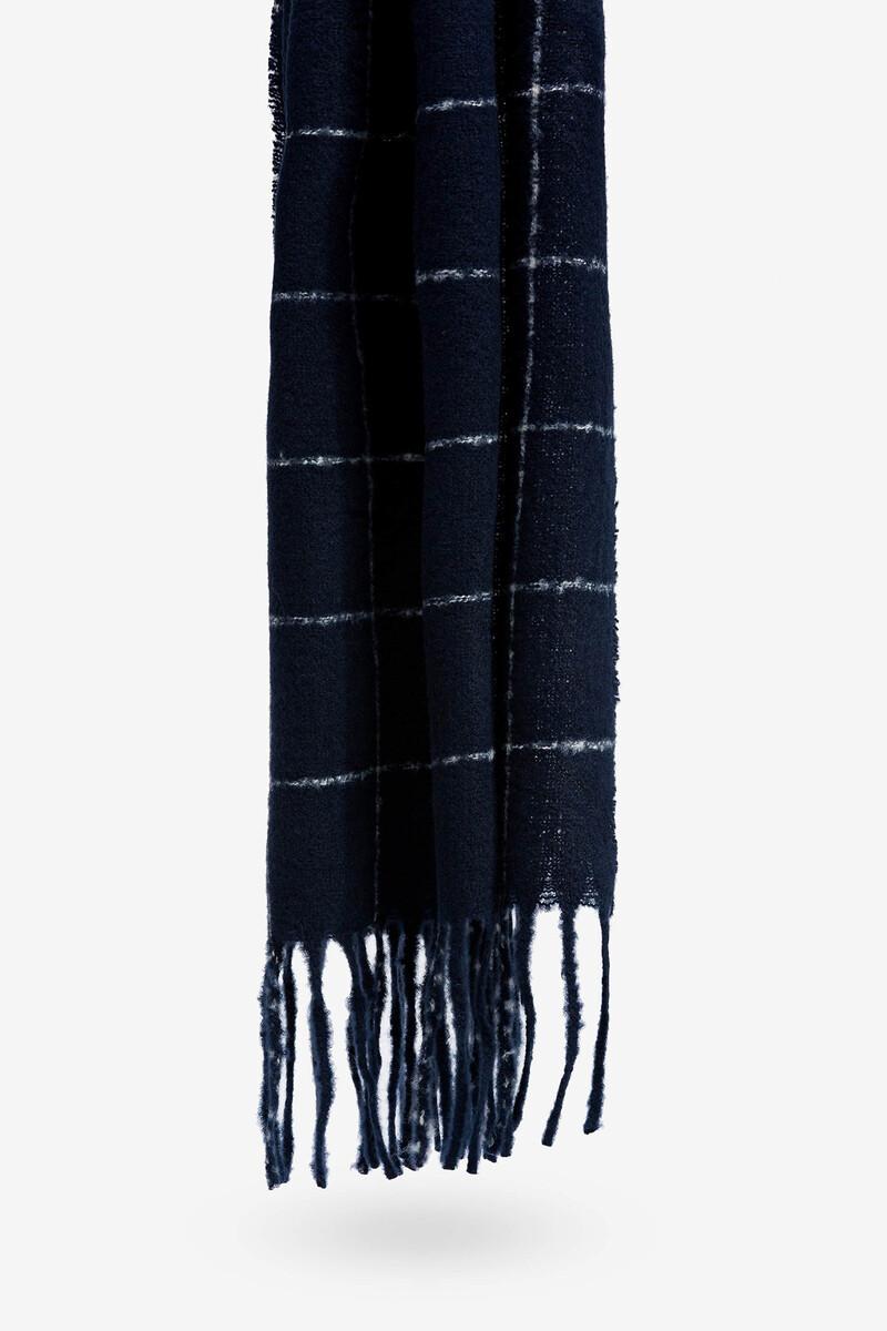 Women'secret Manta Bufanda Cuadros Bicolor