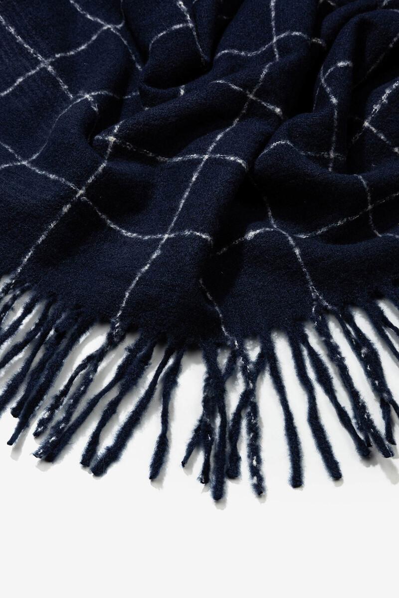 Women'secret Manta Bufanda Cuadros Bicolor