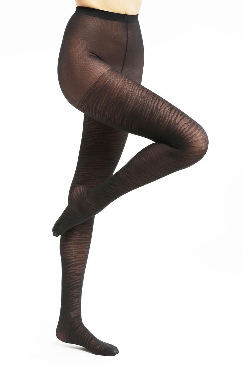 women'secret Medias Fantasia Style Le Croisé - Negro