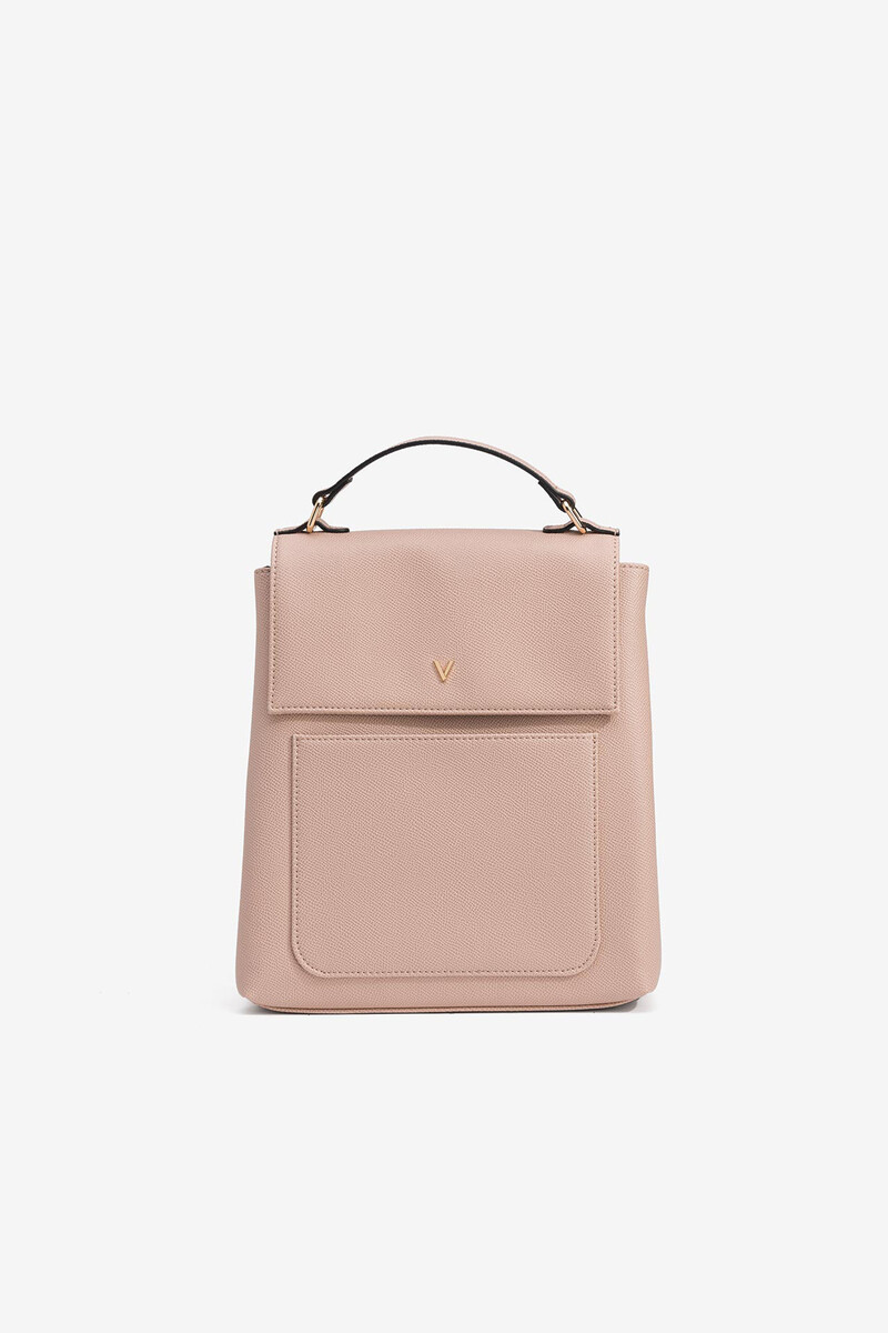 women'secret Mochila de piel sintética con solapa