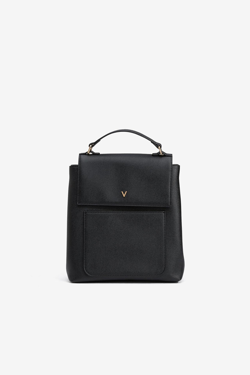 women'secret Mochila de piel sintética con solapa