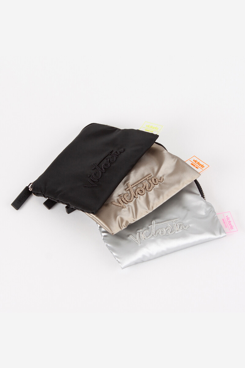 Women'secret Monedero De Nylon Metalizado
