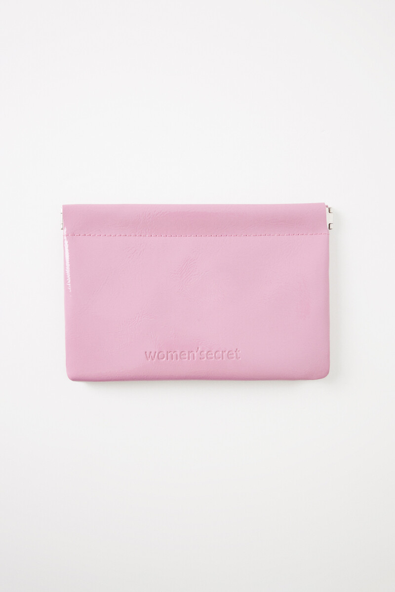 Women'secret Monedero Pequeño Charol Rosa