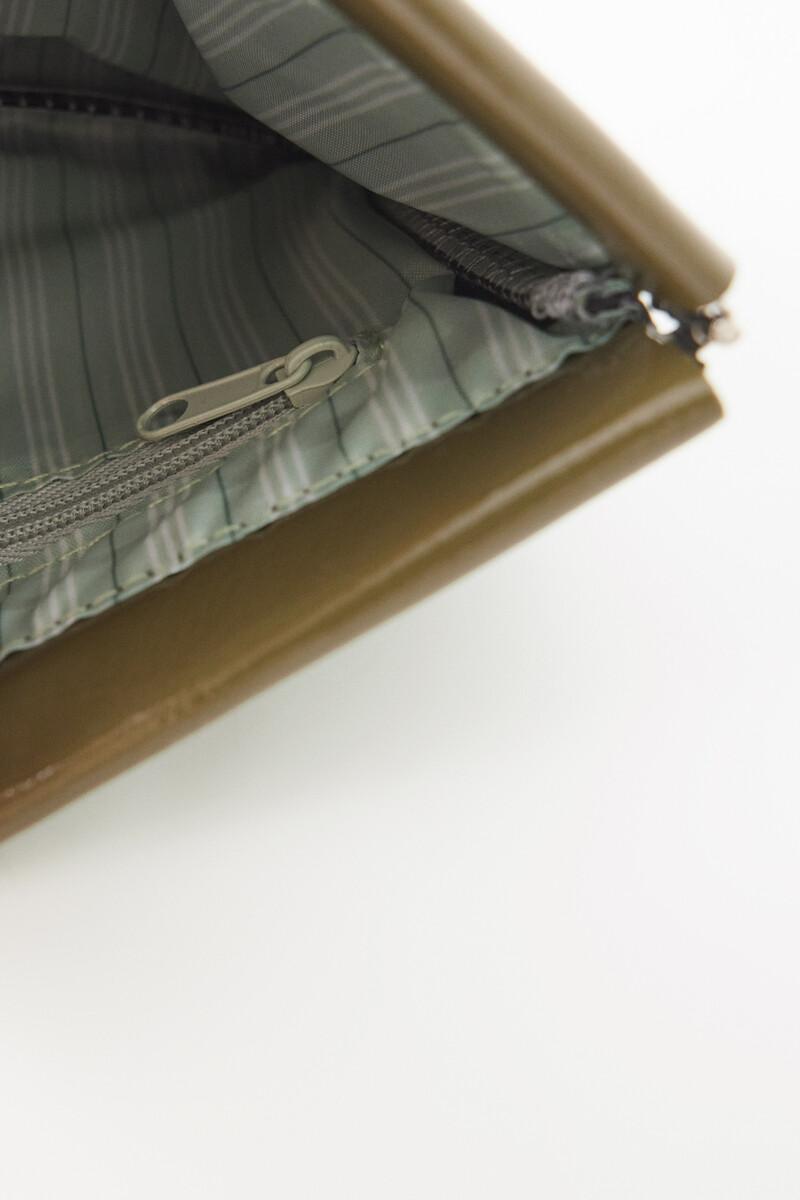 Women'secret Monedero Pequeño Charol Verde