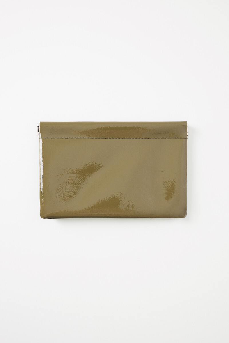 Women'secret Monedero Pequeño Charol Verde