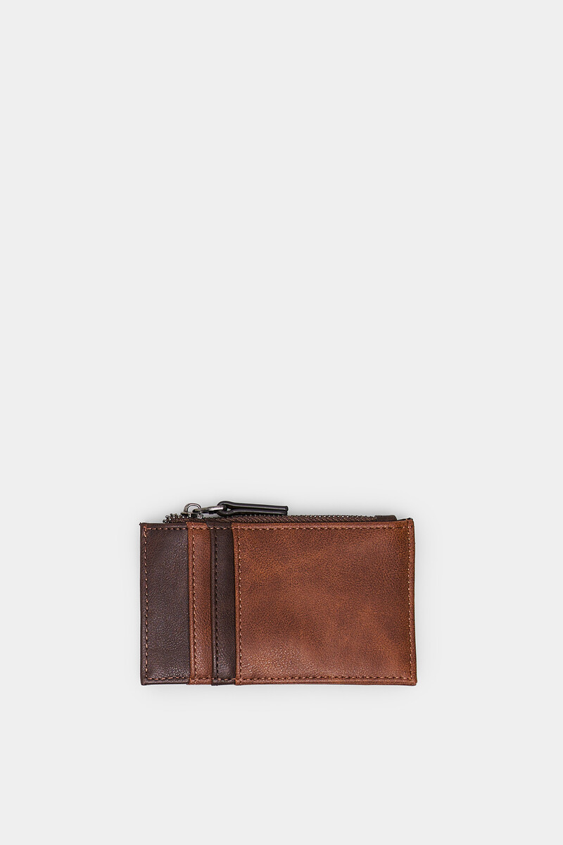 Women'secret Monedero Tarjetero Efecto Piel