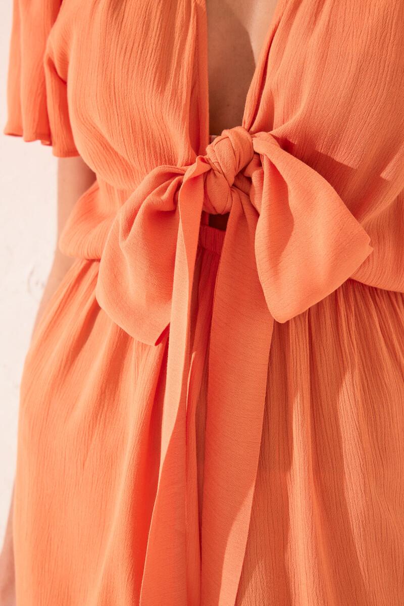 Women'secret Mono Corto Viscosa Naranja