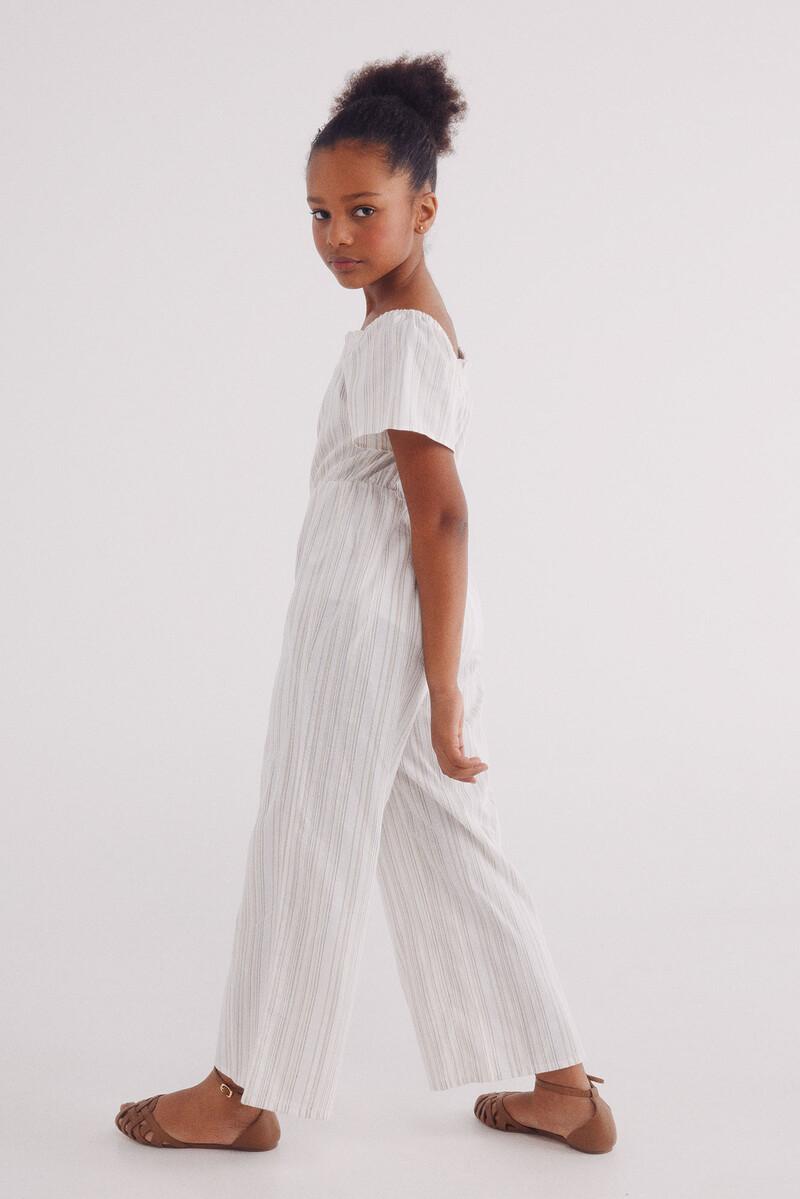 Women'secret Mono Lino Rayas Niña
