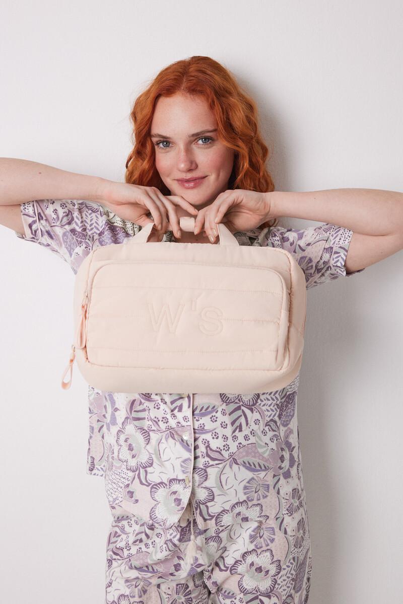 Women'secret Neceser Grande Acolchado Rosa