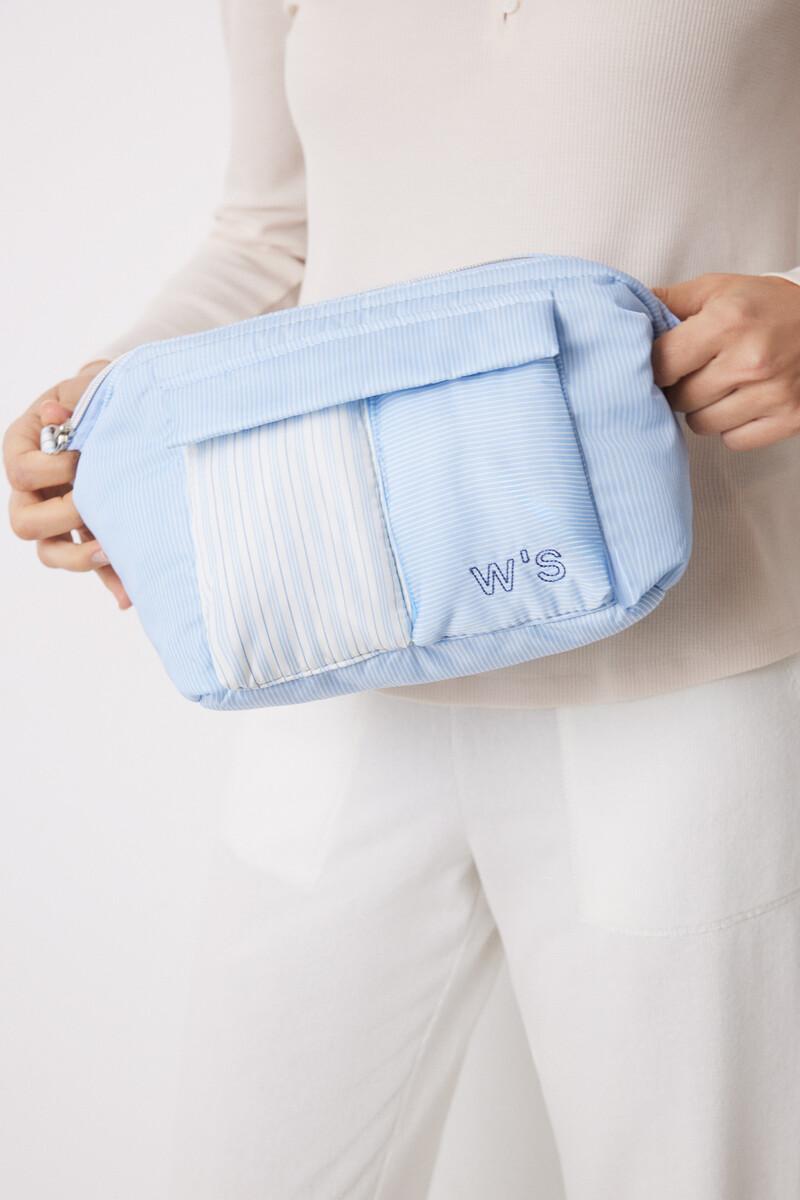 Women'secret Neceser Grande Nylon Estampado Rayas