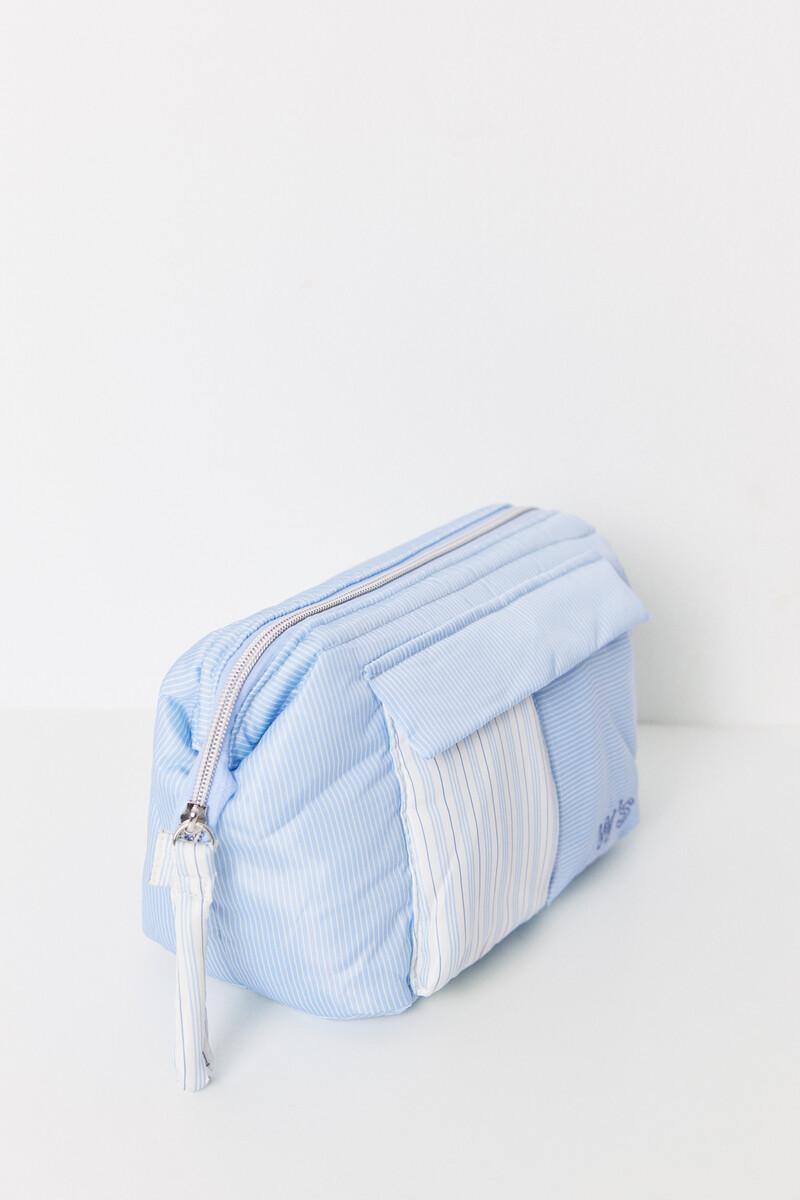 Women'secret Neceser Grande Nylon Estampado Rayas