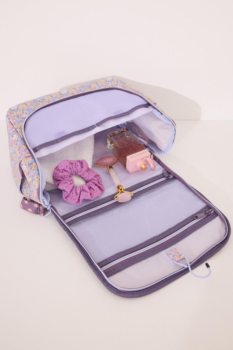 Women'secret Neceser Grande Nylon Flores Snoopy