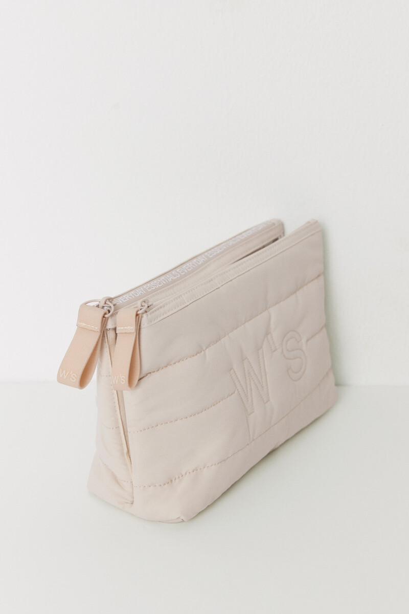 Women'secret Neceser Mediano Acolchado Gris