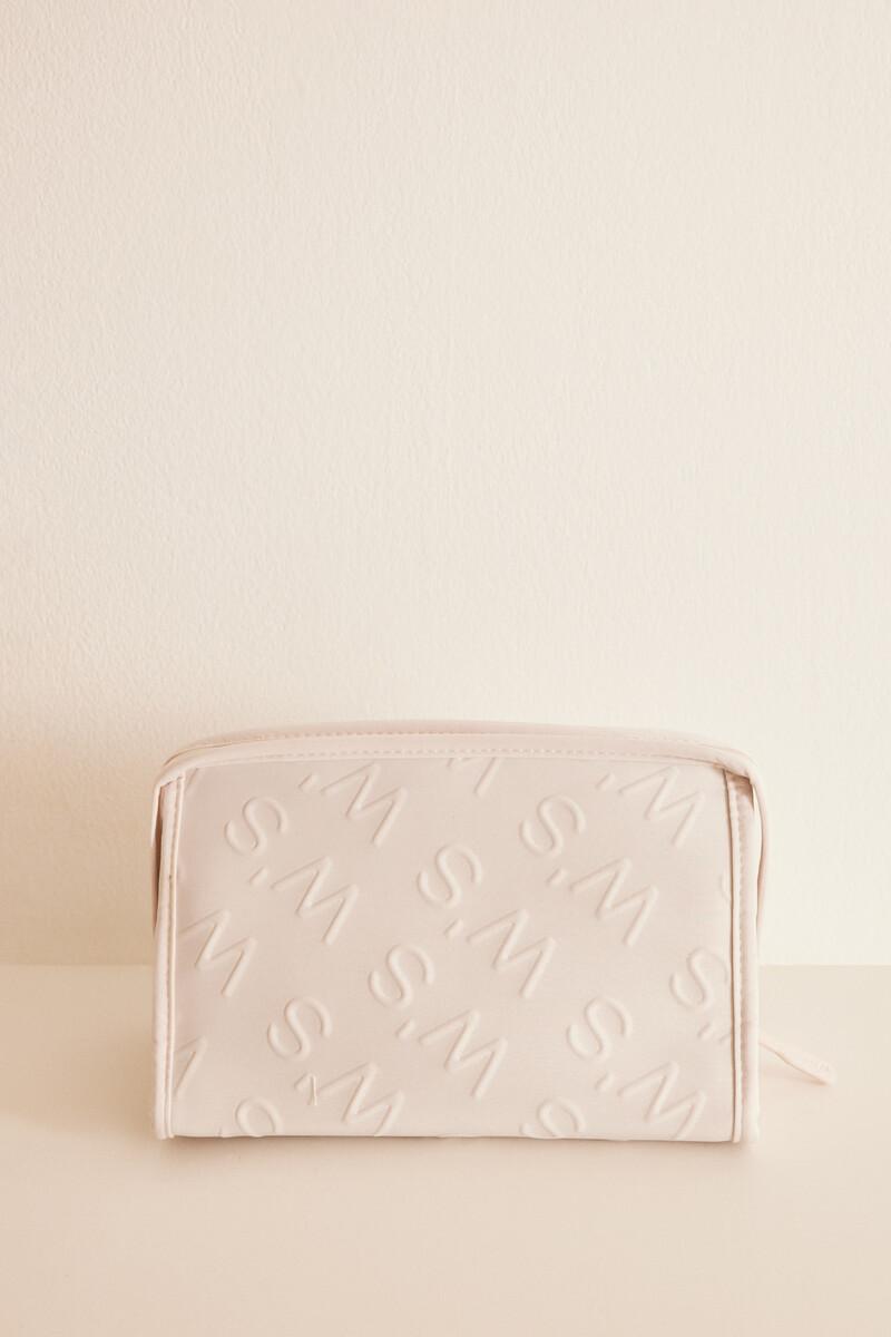 Women'secret Neceser Mediano Gris Logo