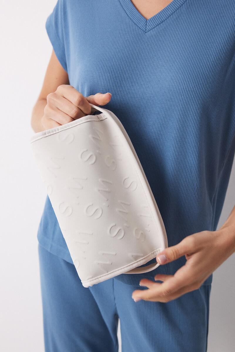 Women'secret Neceser Mediano Gris Logo