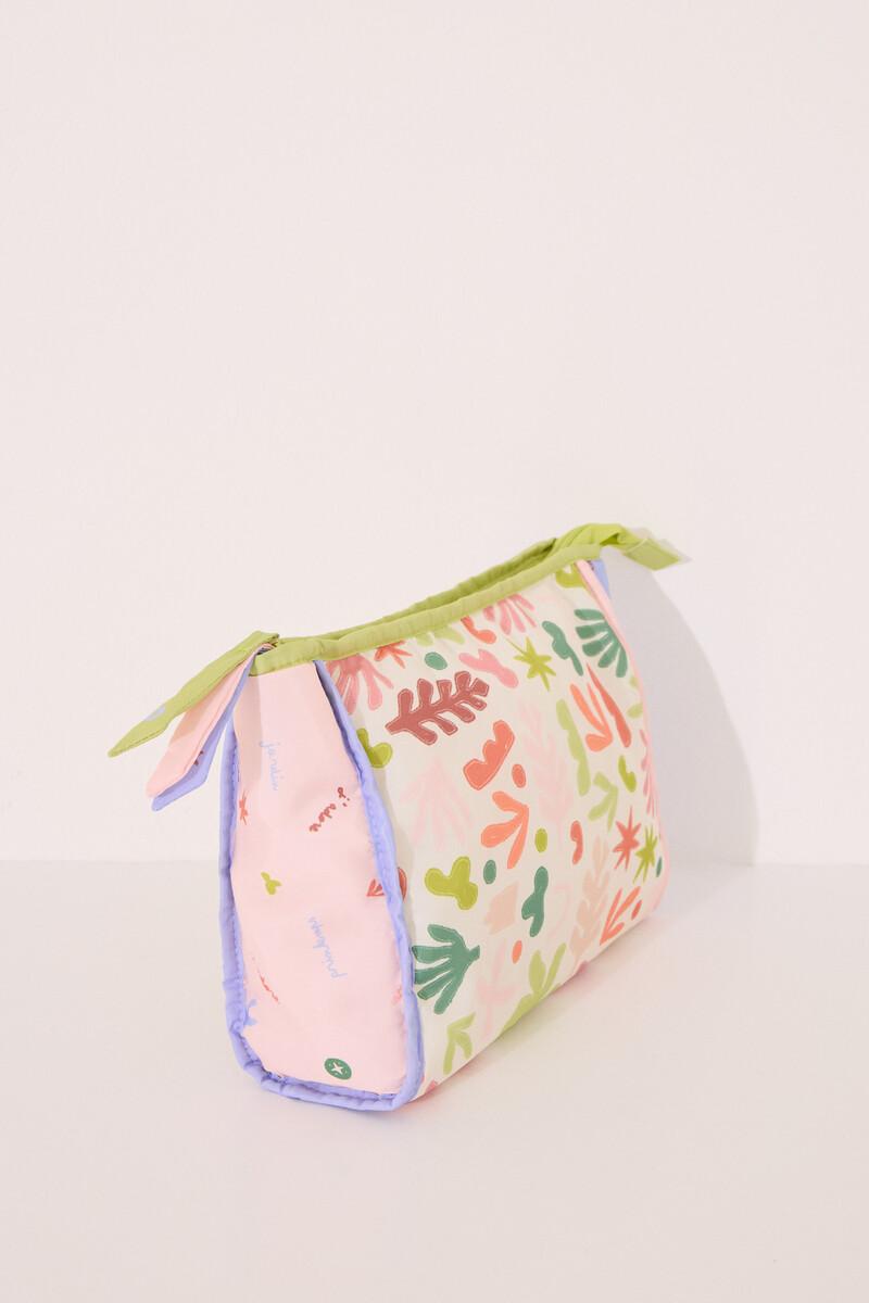 Women'secret Neceser Mediano Hojas Multicolor