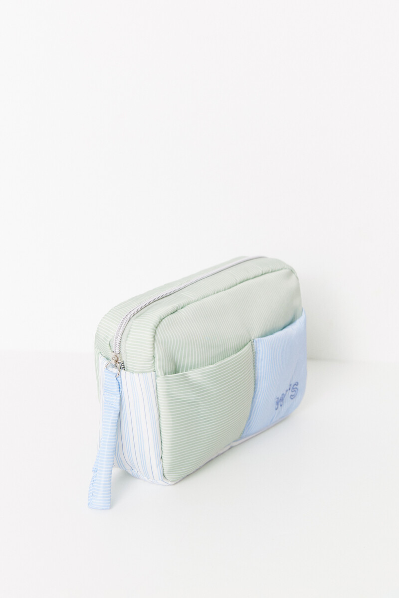 Women'secret Neceser Mediano Nylon Estampado Rayas