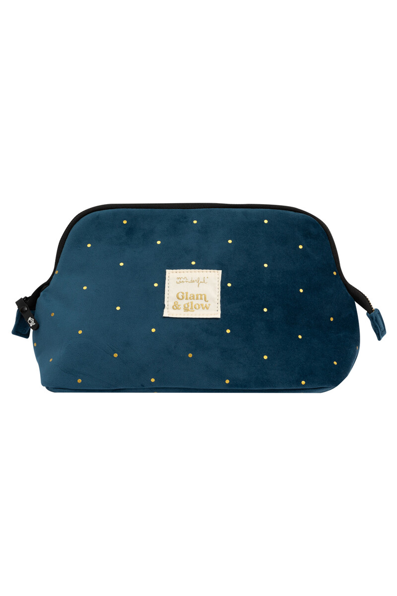 Women'secret Neceser Velvet Azul - Glam & Glow