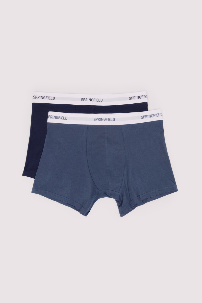 women'secret Pack 2 boxers cinturilla contraste