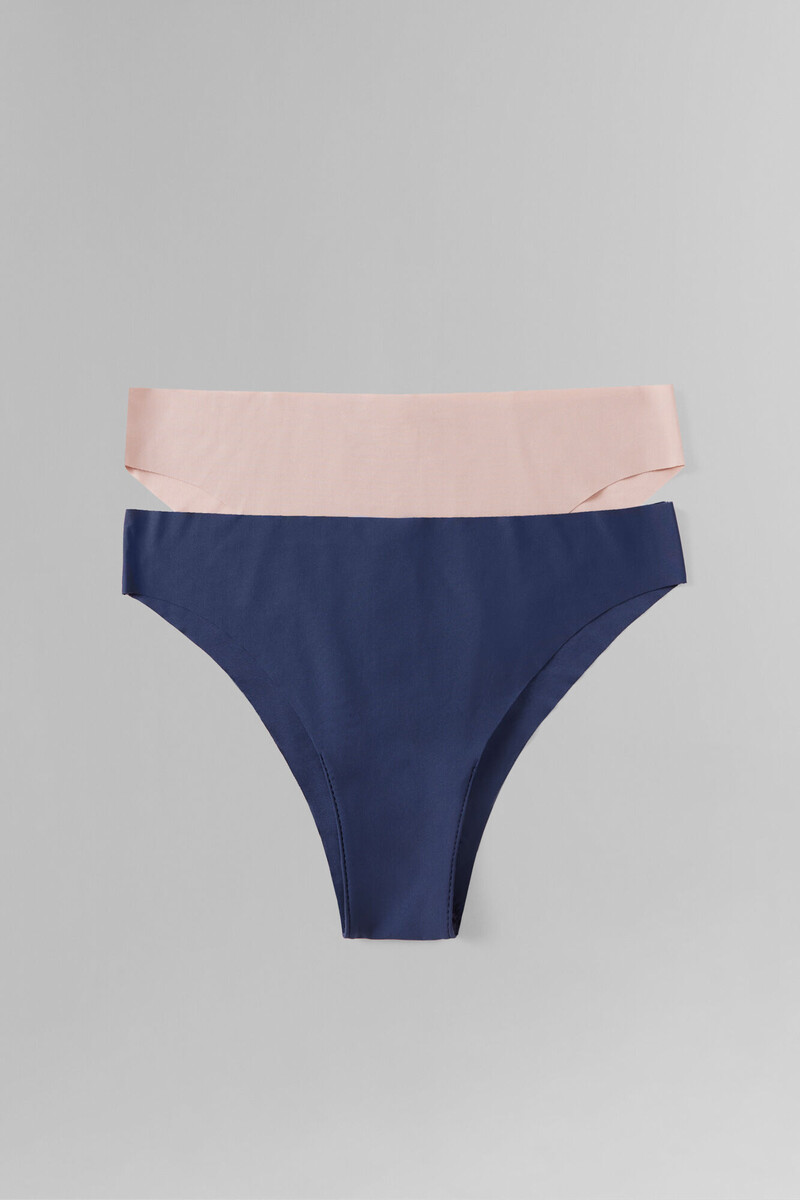 women'secret Pack 2 bragas brasileñas laser cut