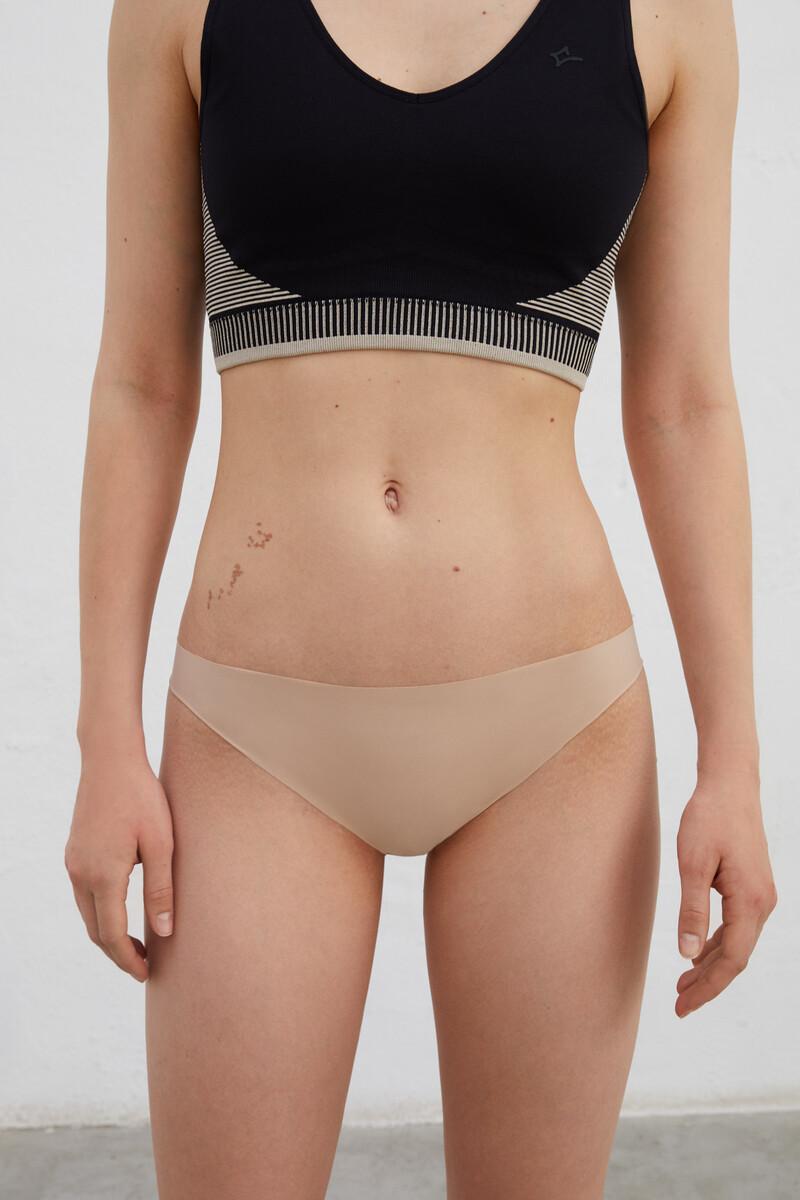 Women'secret Pack 2 Bragas Clásicas Nude Laser Cut