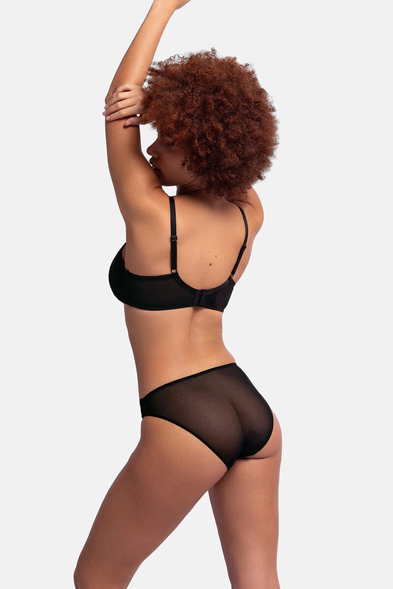 Women'secret Pack 2 Bragas Encaje Negro Y Rosa