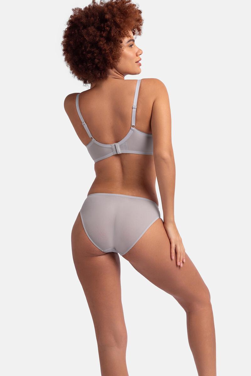 Women'secret Pack 2 Bragas Encajegris Y Negro