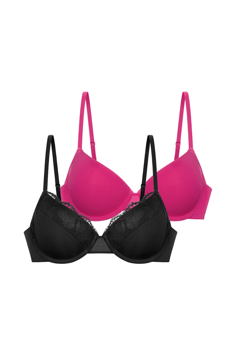 women'secret Pack 2 sujetadores con aro y relleno