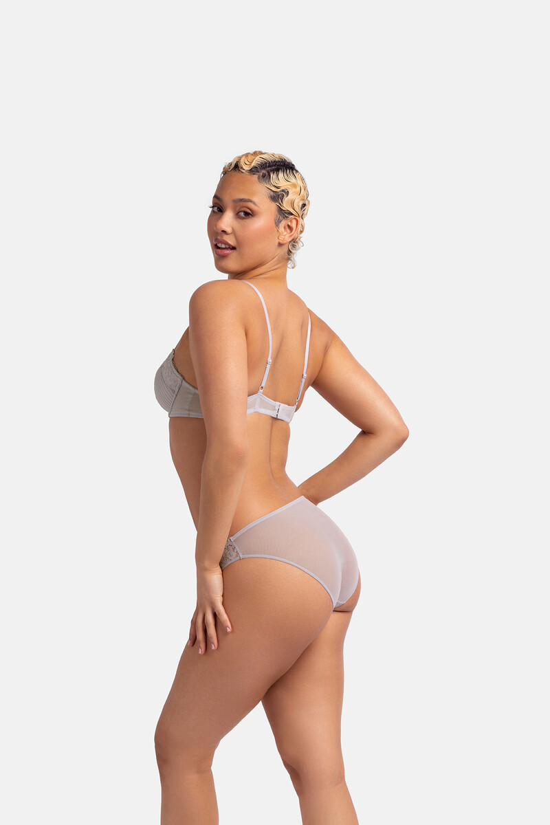 Women'secret Pack 2 Sujetadores Encajegris Y Negro