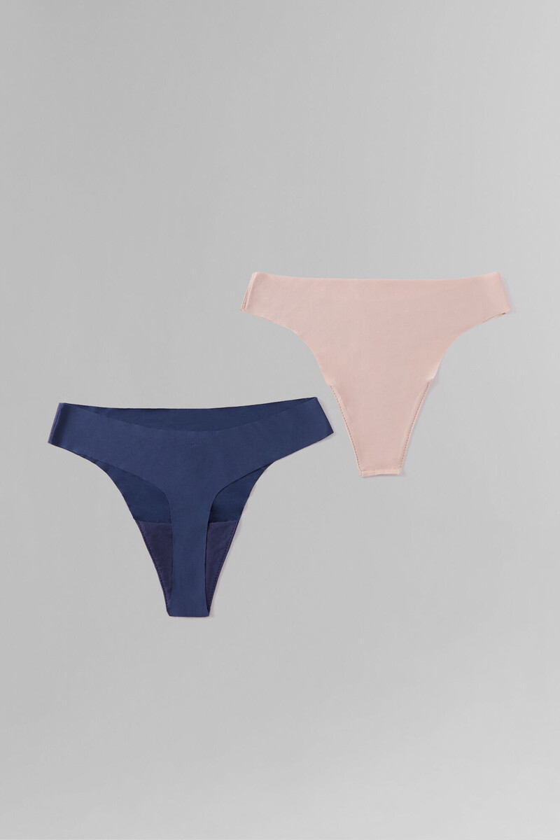 Women'secret Pack 2 Tanga Laser Cut