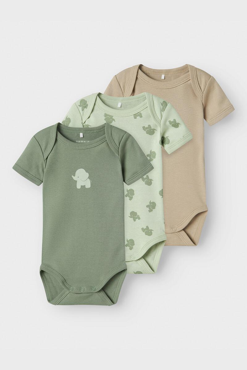 women'secret Pack 3 bodies bebé niño elefantes