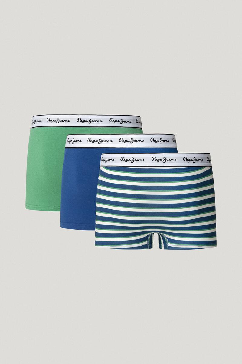 Women'secret Pack 3 Boxer Rayas