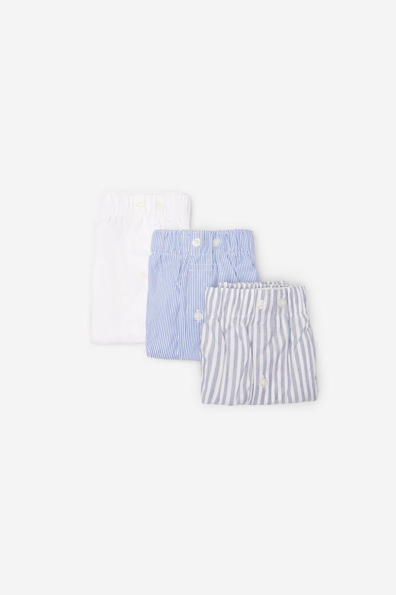 Women'secret Pack 3 Boxer Tela