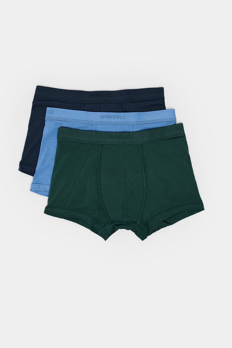 women'secret Pack 3 bóxers básicos
