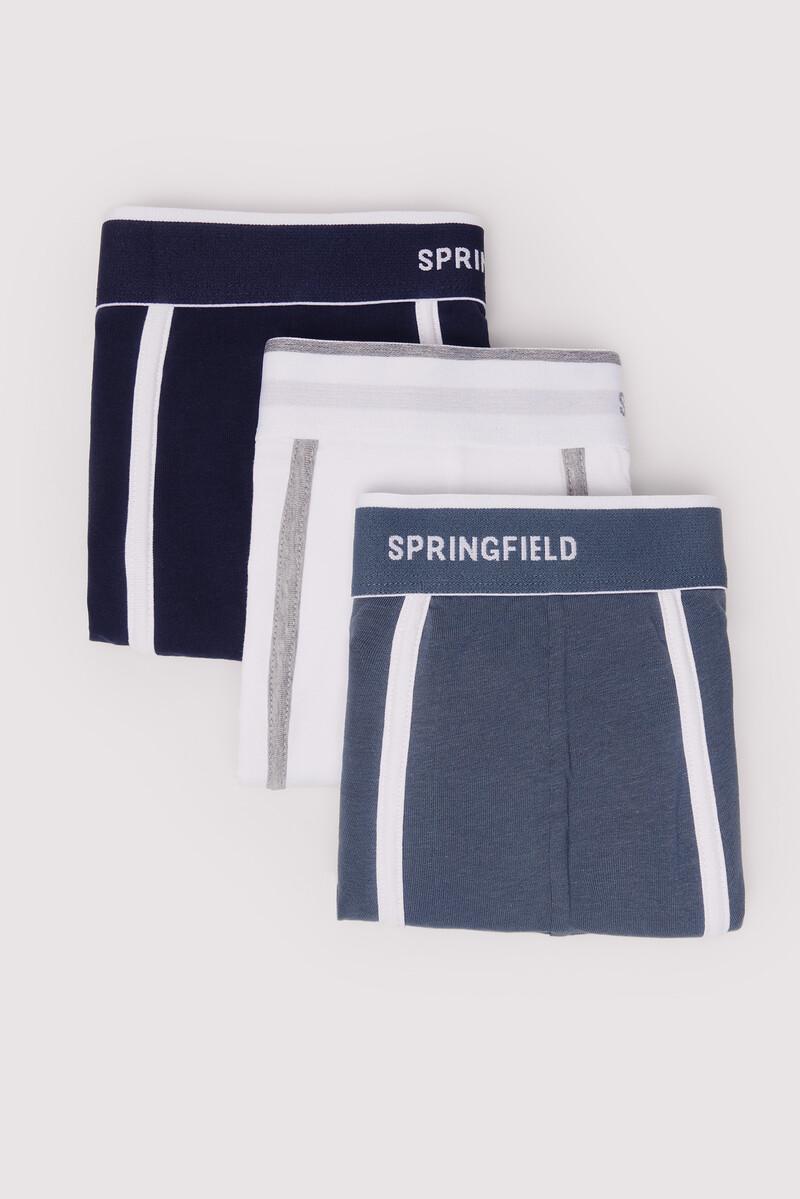 Women'secret Pack 3 Boxers Contraste