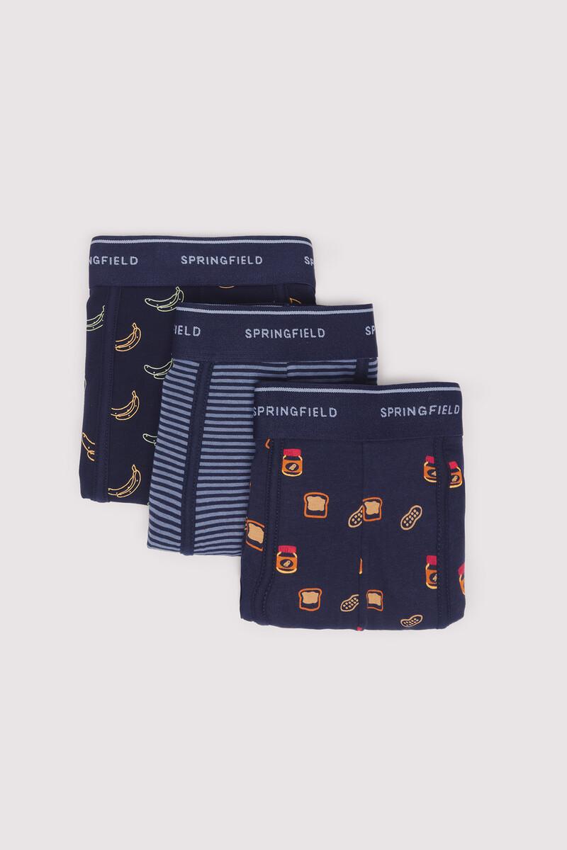 Women'secret Pack 3 Bóxers Desayuno